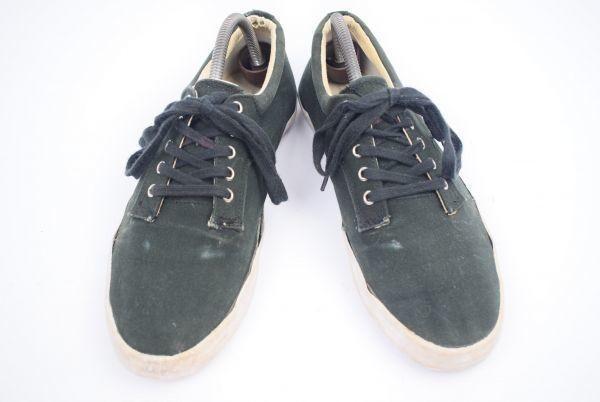 COMME des GARCONS Рубашка Холщовые Кроссовки 27 Черные Туфли Кроссовки Ботинки(ИСПОЛЬЗОВАЛ)