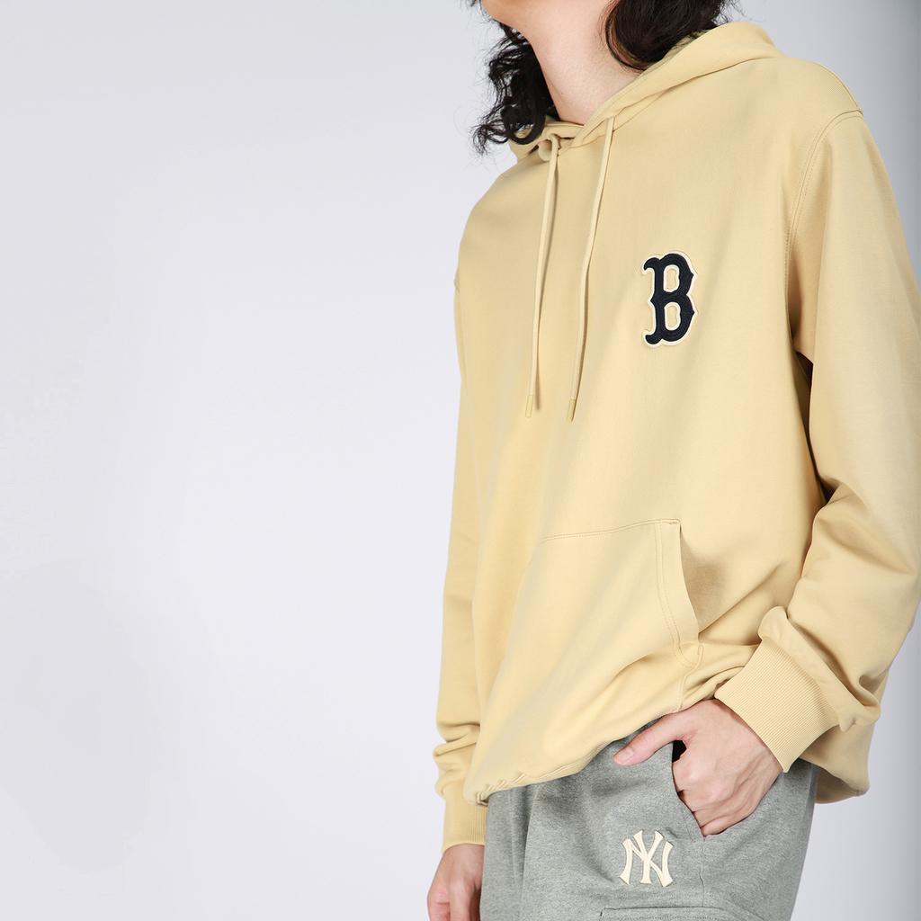 New MLB Old Flower Sweatshirts Unisex Beige Yellow 3AHDM0114-43BGS