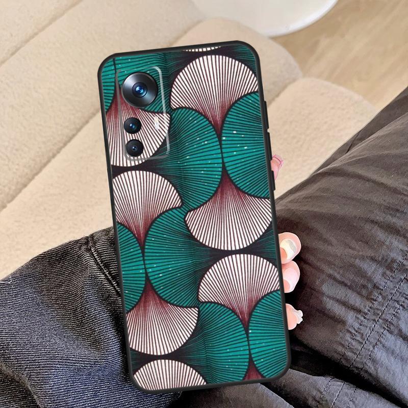 African Wax Print For Xiaomi POCO C65 F5 X5 X4 X3 Pro F3 F4 M5s Mi 14 13 Pro 11T 12T 13T 12 Lite Phone Case