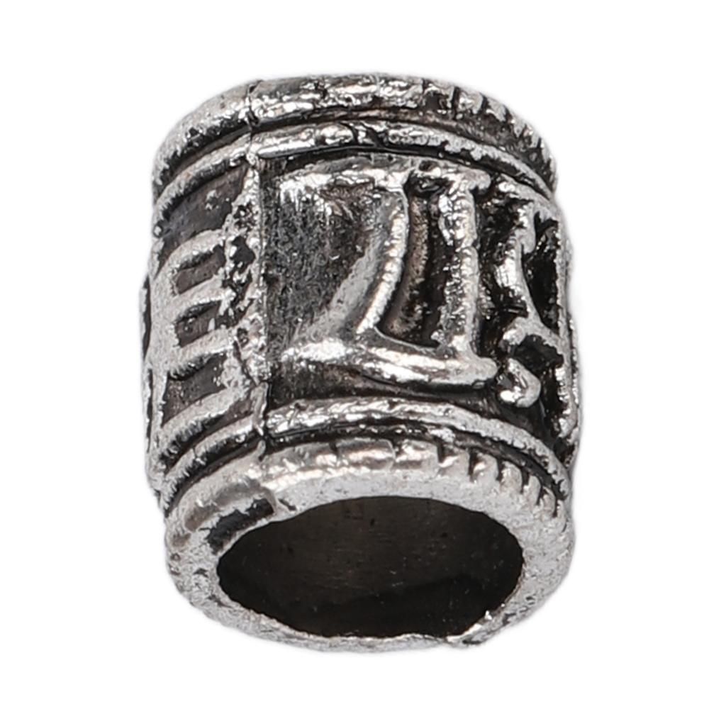 50 шт. бусины для бороды DIY винтажные сплавные плетение волос дреды бусины для волос для мужчин и женщин