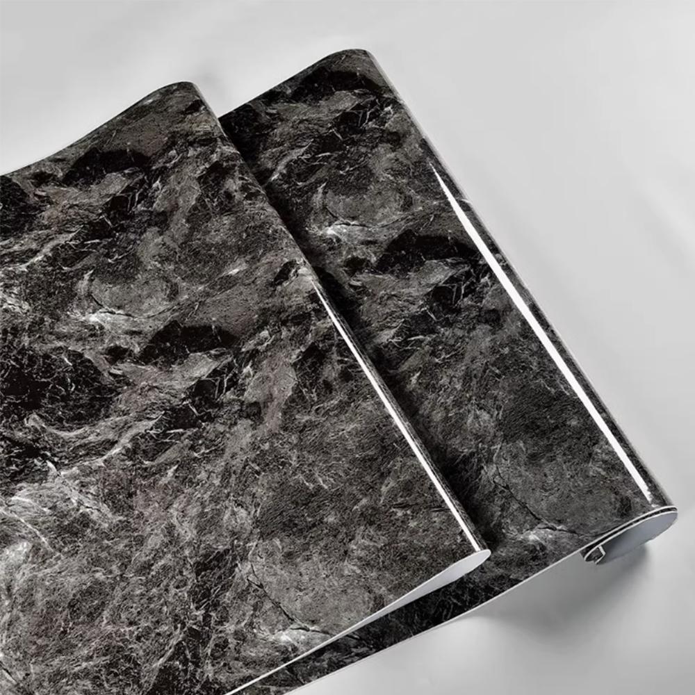 Современные мраморные самоклеящиеся обои - Водонепроницаемый ПВХ самоклеящийся винил для кухни, ванной комнаты, шкафов, стен - Сделай сам домашний декор