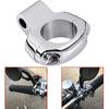 Зажим для крепления поворотника/зеркала на руль мотоцикла на 1 дюйм для Harley Sportster Dyna Softail, хром