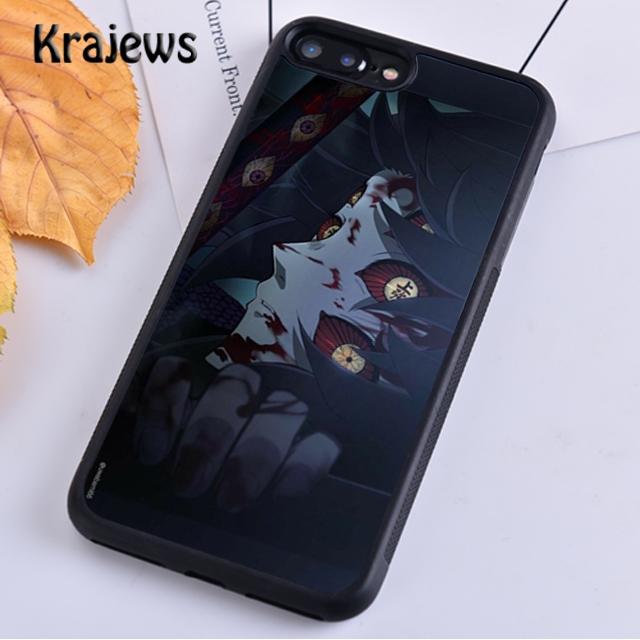 Чехол для телефона Krajews Kibutsuji Muzan Kimetsu no Yaiba для iPhone 14 5 SE 6s 7 8 plus X XR XS 11 12 13 pro max Samsung S21 S22ultra