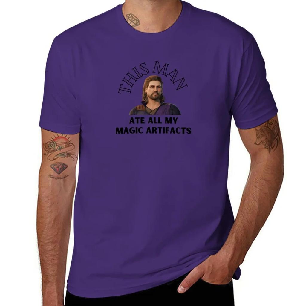 Gale ate all of my magic artifacts - BG3 T-Shirt plain t-shirt shirts graphic tees plus size tops t shirt graphic