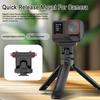 Magnetic Quick Release Mount for Insta360 Ace/Ace Pro/Ace Pro 2 1/4" Thread Action Camera Quick Release Base Tripod Adapter Sports Camera Accessories