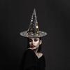 Шляпа ведьмы на Хэллоуин, страшная жуткая остроконечная шляпа с широкими полями, подарок на Хэллоуин для мужчин, женщин, детей, Хэллоуин
