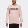 adidas Пуловер с круглым вырезом и принтом нео-логотипа, мужские топы, розовый DT8306