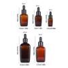 1/5 шт. флакон для эфирного масла квадратный коричневый стеклянный капельница жидкий реагент контейнер дорожный флакон для духов флакон для образцов косметический