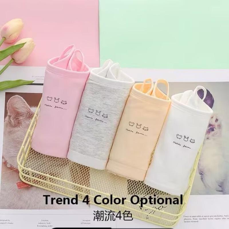 Спортивный тренировочный бюстгальтер для девочек из хлопка, детское нижнее белье, укороченный топ