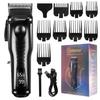 Hair Clippers for Men Professional Cordless&Corded Barber Clippers for Hair Cutting Grooming Rechargeable Beard Trimmer