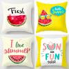 Sofa Bed Pillowcase Bedroom Home Decor Summer Fruit Hawaiian Holiday