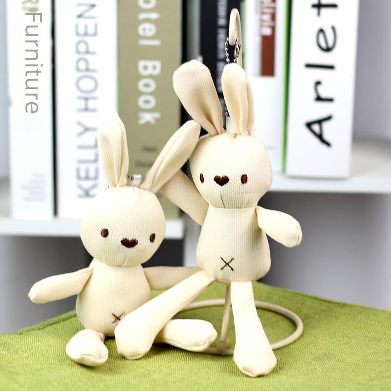 Очаровательная плюшевая игрушка Кролик-кукуруза из мягкого короткого плюша с набивкой из ПП хлопка 20 см