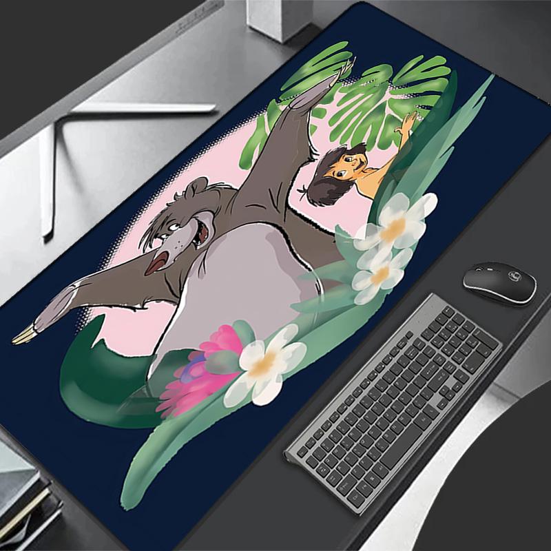 The Jungle Book1 Theme Premium Non-slip Mouse Pad with Stitched Edges,Durable Rubber Material,for Desktop & Gaming Great Gifts
