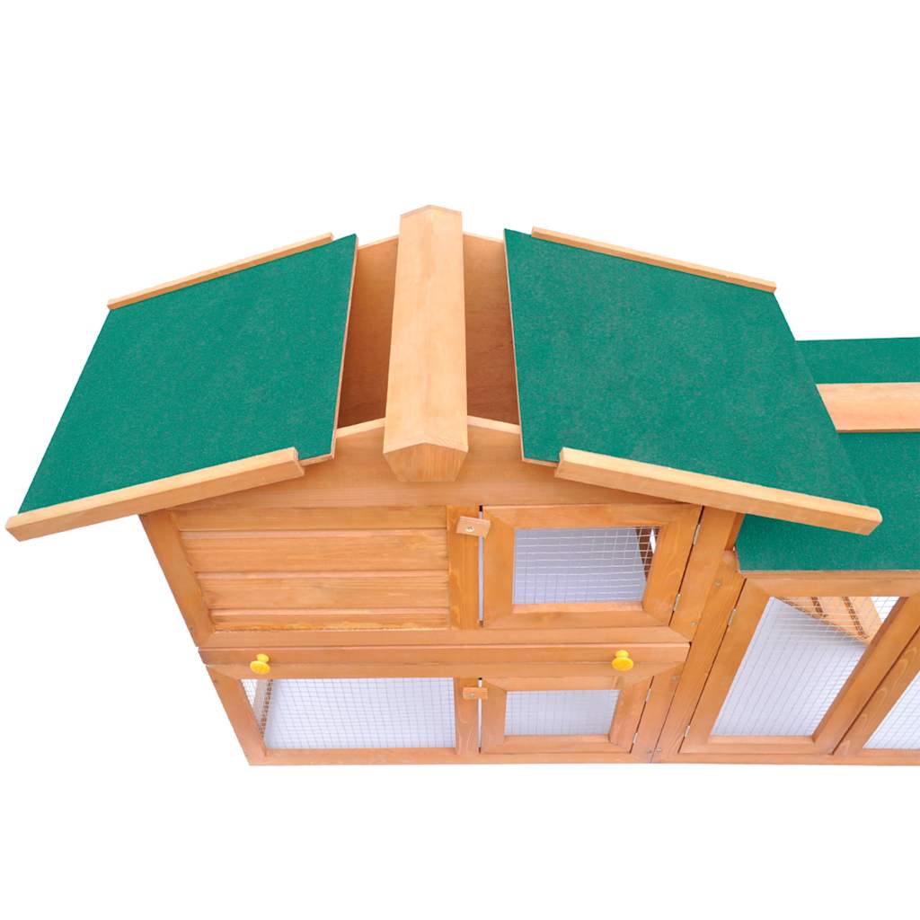 Large Rabbit Hutch Wood