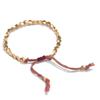 Friendship Women Buddhist Rope Cotton Tibetan Copper Beads Bangles Braided Bracelet Wrist Jewelry