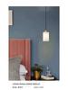 Spanish Alabaster Bedside Pendant Light - Minimalist Design for Master Bedroom, Hallway, or Foyer