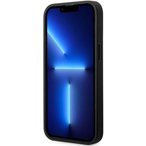 Etui do iPhone 14 Pro Max BMW Hardcase Skórzane Czarne