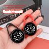 2Pcs Portable Digital Electronic Hanging Watch Luminous Pocket Watch  Pocket Style
