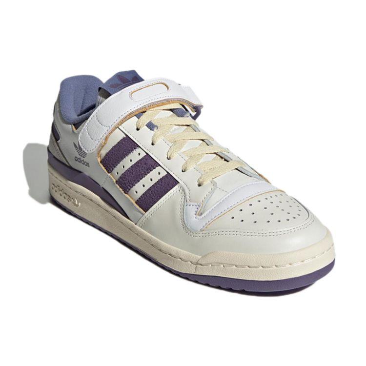 adidas Forum 84 Low White College Purple Кроссовки унисекс Footwear-White Team-College-Purple Cream GX4535