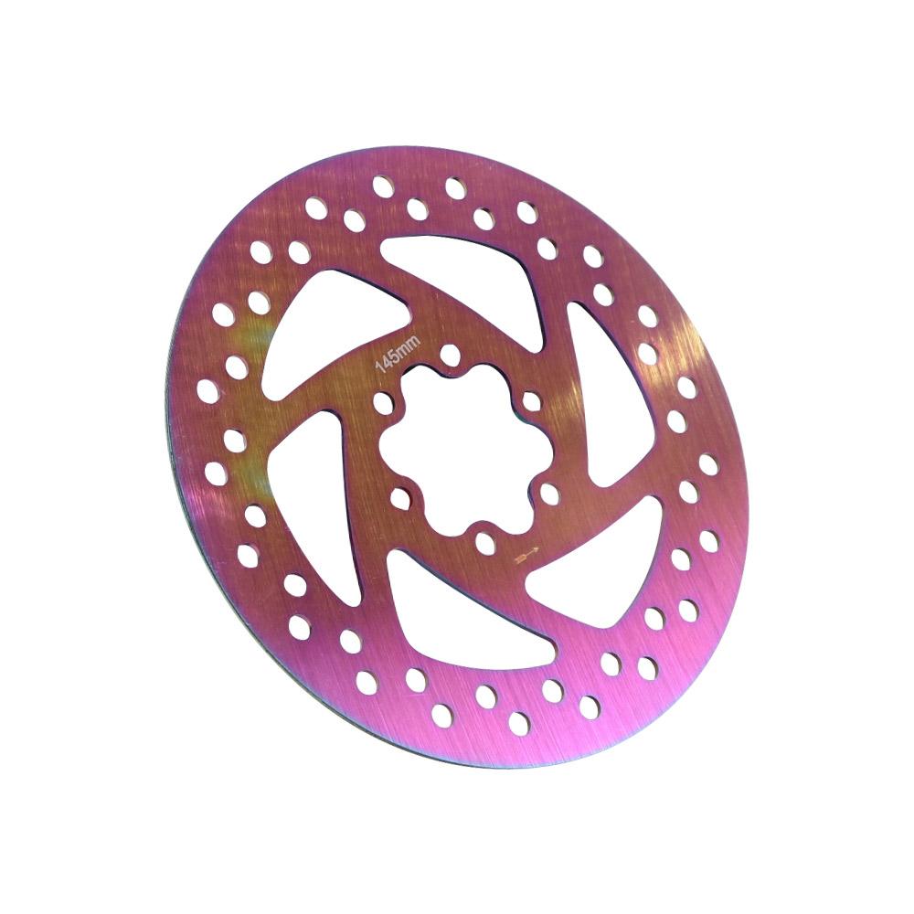 Upgraded 145mm Disc Brake Rotor for VSETT 10+ for DUALTRON for KAABO Electric Scooter Colorful Universal Brake Disc Parts