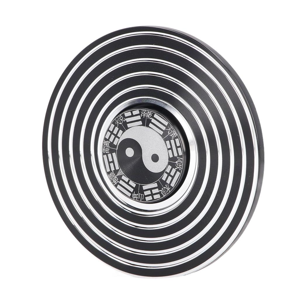 Вращающаяся игрушка для пальцев диаметром 8 см, китайский стиль, дизайн тайцзи, сплав, снятие стресса, вращение руки