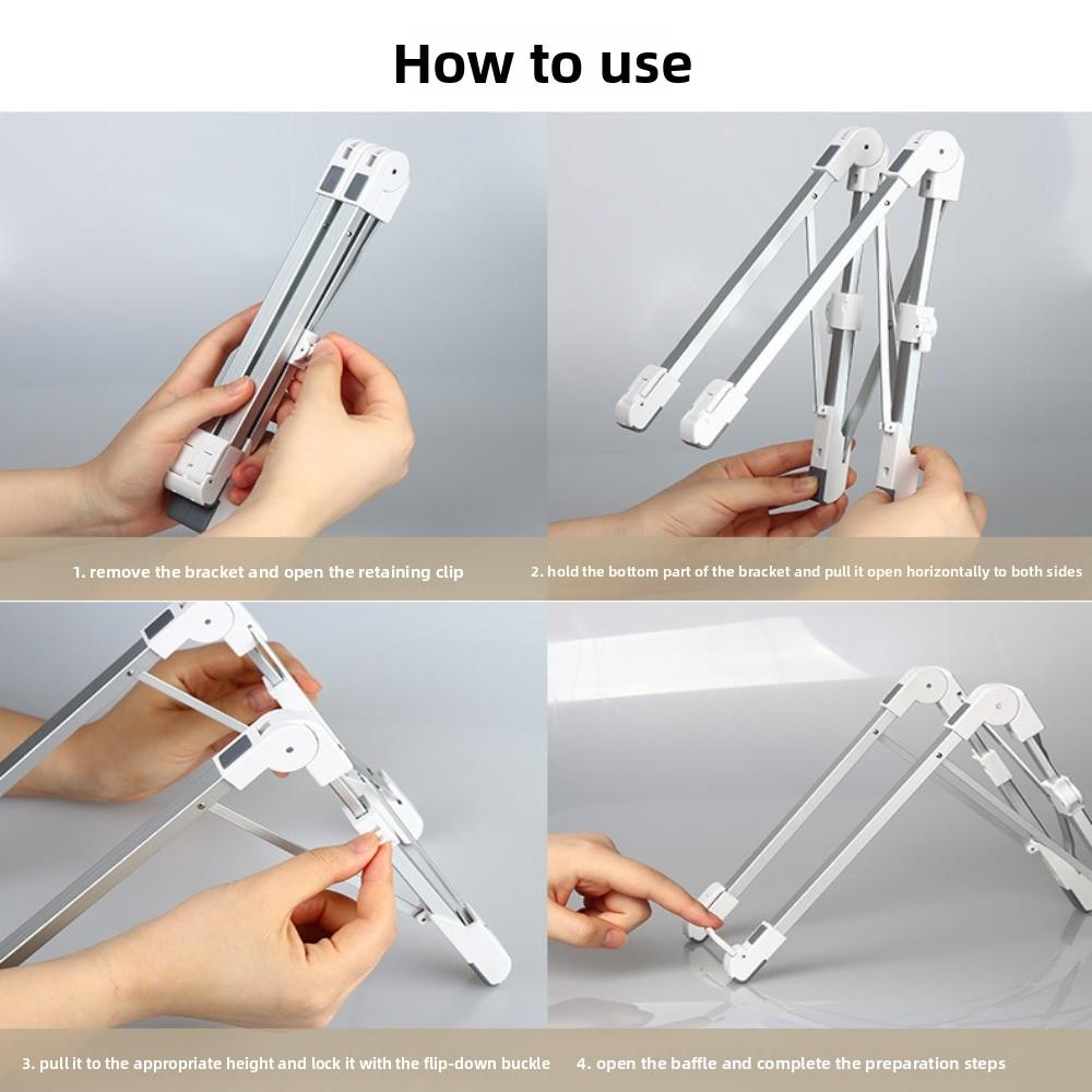 Portable Laptop Holder Stand Adjustable Notebook Support Base Laptop Cooling Bracket  Tablet/Laptop