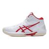 Asics GELHOOP V16 Дышащие кроссовки средней высоты для баскетбола Мужские белые кроссовки 1063A090-100