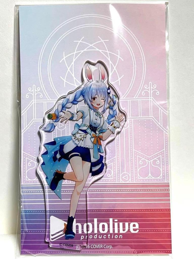 Pekora Usada Акриловая подставка Яркий костюм Hololive Official Goods Ver.