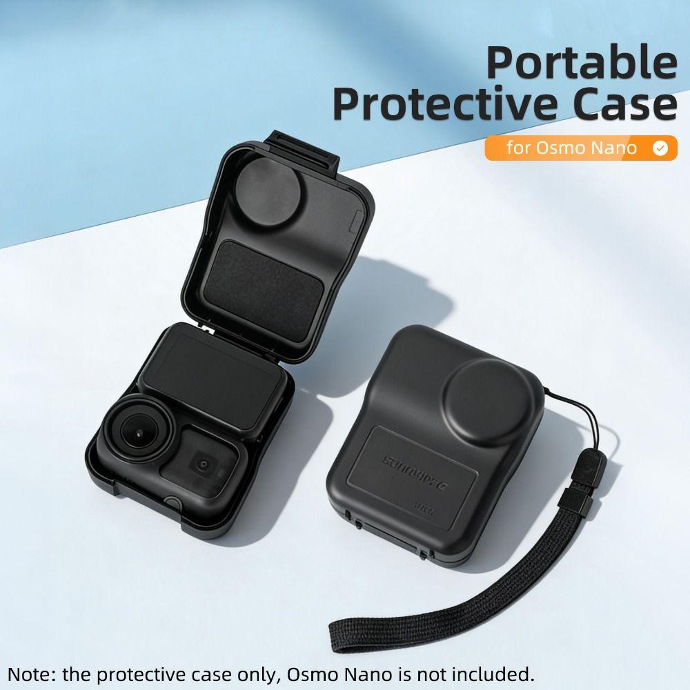 with Lanyard Protective Case Anti-scratch Storage Box for DJI Osmo Nano Action Camera Accessories