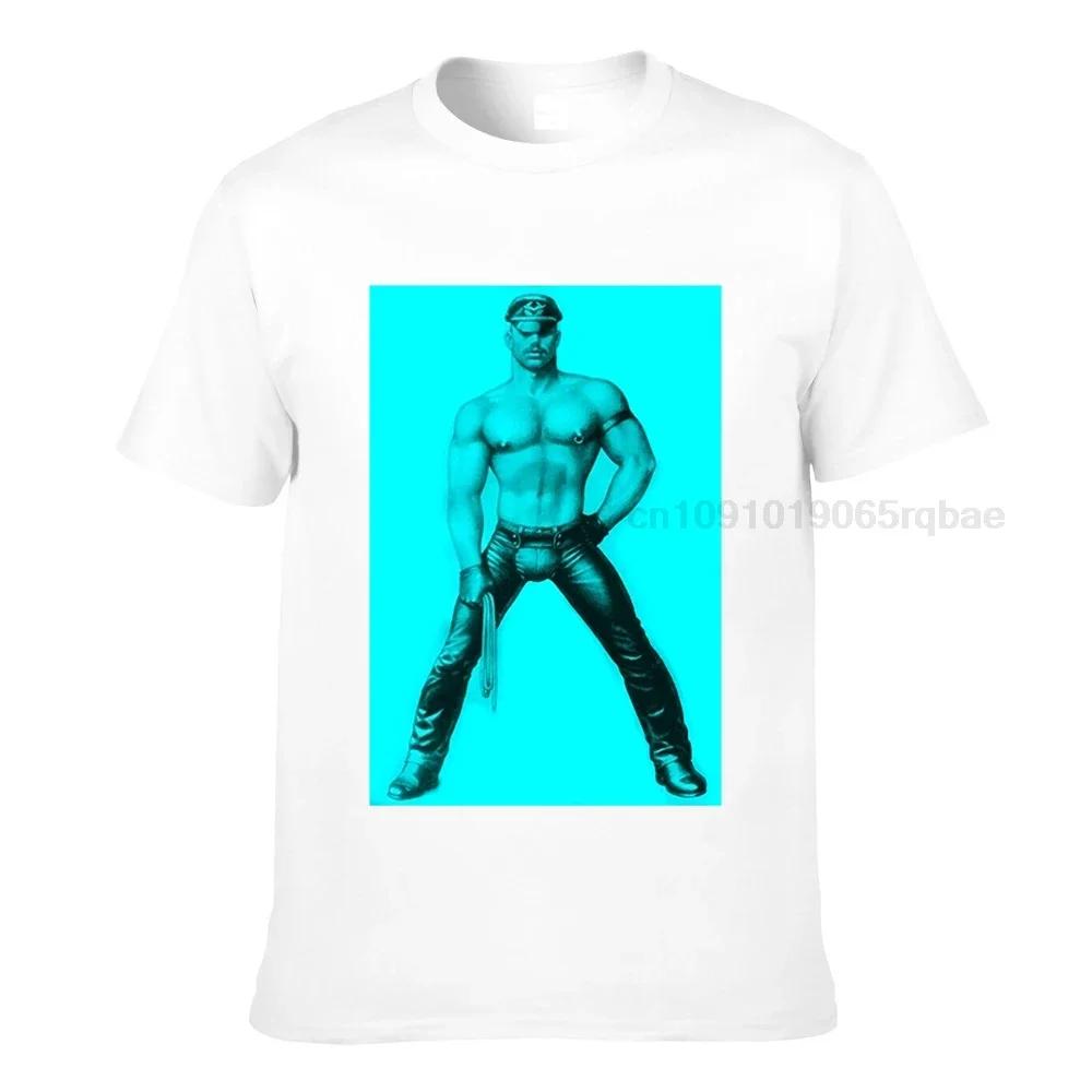 Gay Tshirt Physique Pictorial Tom Of Finland Leather Pants Wip Fetish Lgbt Lgbtq 5569