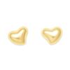 ESTELLE [Official] Women's 18K Yellow Gold Heart Motif Earrings 0202-3305-0019-0000