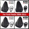 NEW For Ford Fiesta 2008 - 2012 Car Styling Accessories 5/6 Speed Manual Gear Shift Knob Gaiter Boot Cover Case Collar
