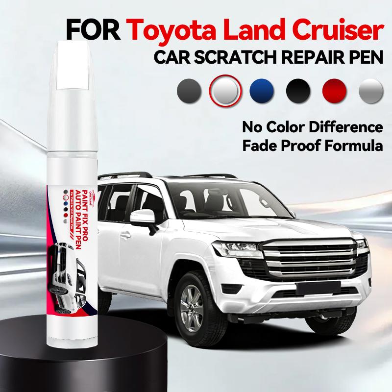 Car Paint Repair Pen For 1951-2025 Toyota Land Cruiser Paint Scratch Repair Accessories Black 202 Blue 8X0 White 040 089