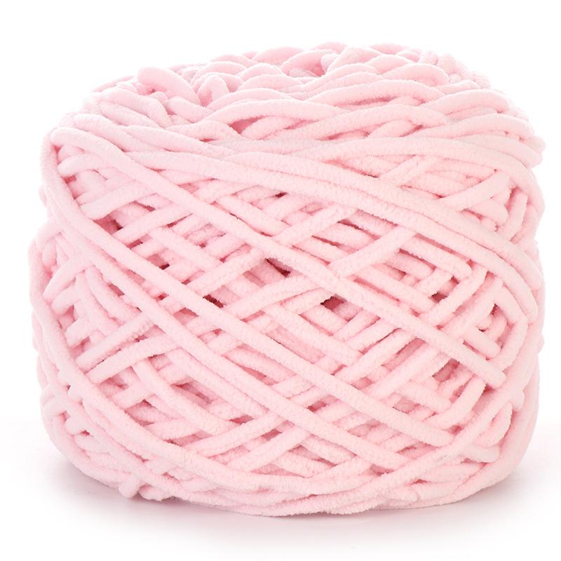 Рукоделие Вязание крючком Пряжа Однорядная нить Крючок Нитка для обуви Толстая линия Домашние тапочки Шарф Подушка Монохромный однотонный цветной клубок ниток