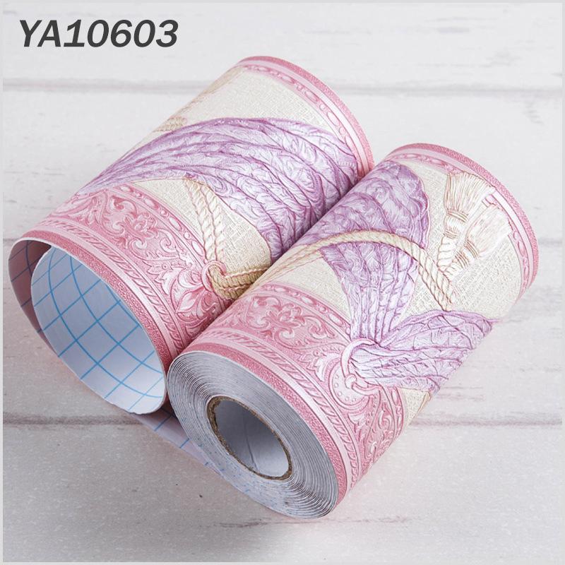 5 метров ПВХ самоклеящийся бордюр узор наклейка настенный плинтус талия декор водонепроницаемый кухня ванная плитка настенные наклейки