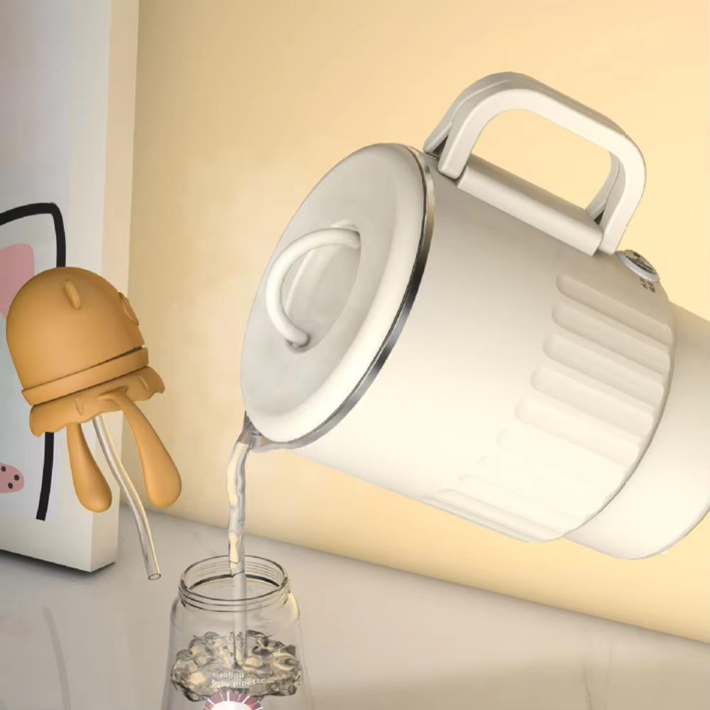 Stainless Steel Inner Travel Folding Electric Water Kettle 1000ML Insulated Thermos Outdoor
