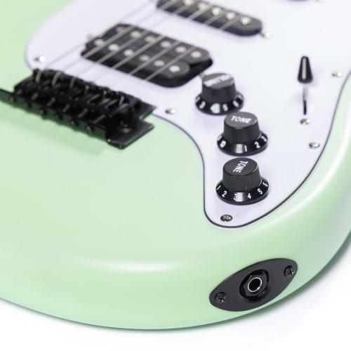 Grote Modern-GST Electric Solid Body Guitar for Beginners (Surf Green)