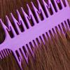 Салон Профессиональная расческа в форме рыбьей кости для окрашивания волос, секционирования, мелирования