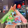 Cartoon Piggy Frog Summer Pool Party Creative Car Keychain Bag Pendant Couple Small Gift