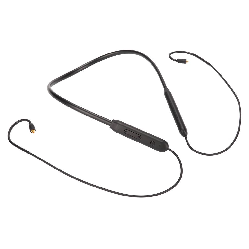 Bluetooth Wireless MMCX Adapter Cable Low Latency Upgraded BT MMCX Adapter Cable with Mic and Controller