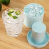 Press-Type Ice Cube Mold Silicone Ice Making Tools Portable Ice Bucket Mold  for Kitchen
