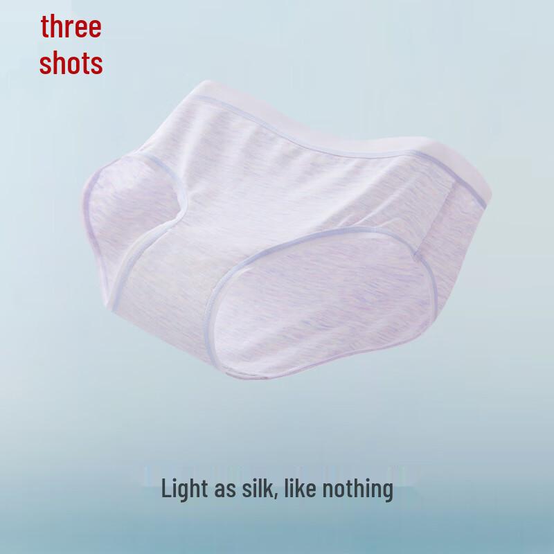 Sanqiang Women's Modal Mid-Waist Breathable Briefs (3-Pack)