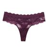 FINETOO Lace Flower Panty for Women Pure Cotton Breathable Soft Lingerie Low-Waist Solid Color Briefs S-XL