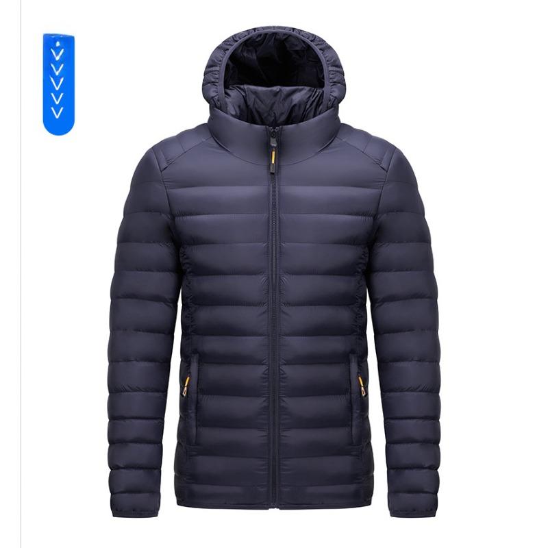 Осенне-зимняя новая 40D водонепроницаемая пленка рибана хлопковая одежда для мужчин среднего возраста и молодых людей куртки больших размеров хлопковая одежда для мужчин