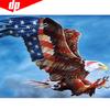 Алмазная картина животное Орел американский флаг горный хрусталь мозаика Алмазная вышивка