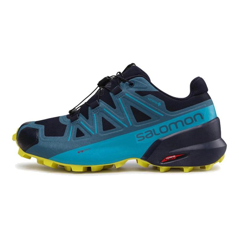 SALOMON Speedcross 5 Текстиль для активного отдыха, Искусственная кожа Амортизация Нескользящая Износостойкая Низкие 414615