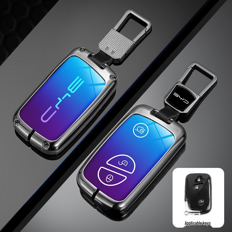 BYD Dolphin 22-24 Key Case: Compatible with Han, Song Plus, Tang DMI, Qin Pro, Yuan E2