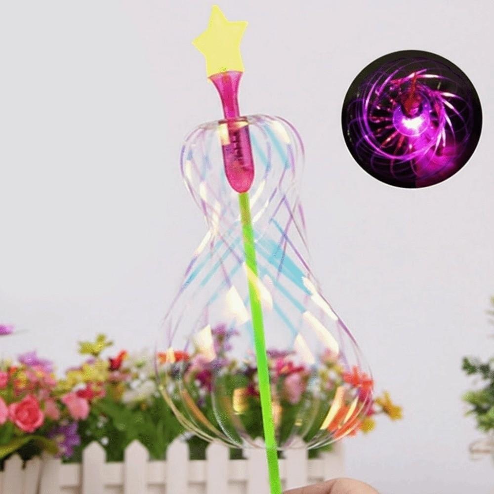 Colorful Luminous Magic Stick Shining Light Light Wand Stick New LED Bubble Wand Entertainment