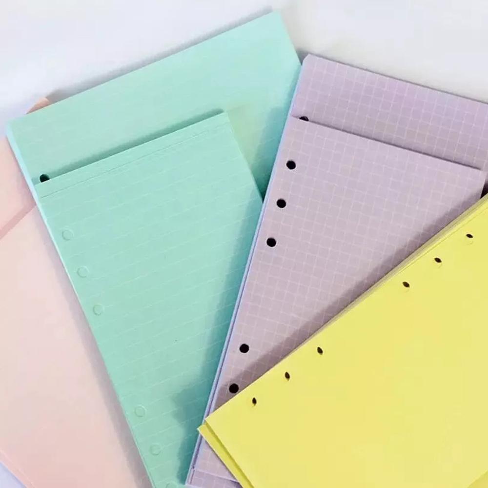 Planner A5 A6 40 Sheets Notebook Paper Loose Leaf Paper Refill Binder Inside Page Paper Refill