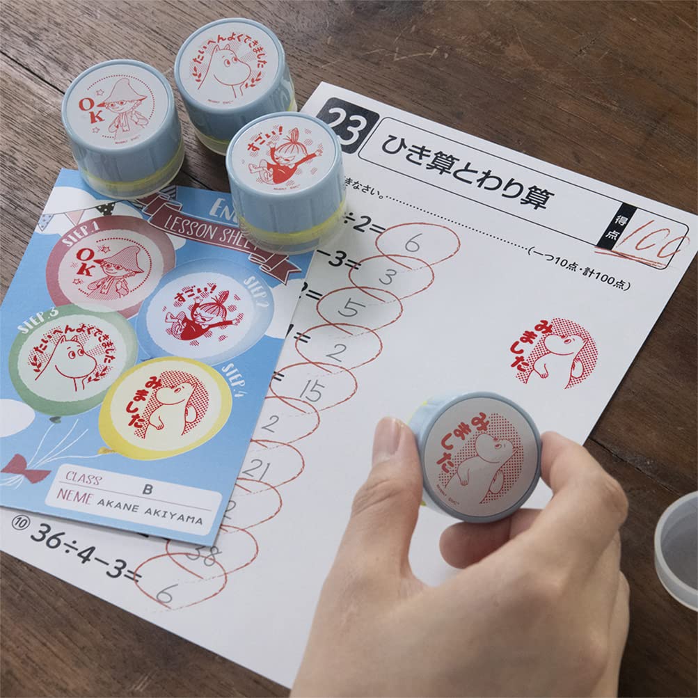 Беверли Муми-тролли Штамп Награда Штамп Учителя SE4-051